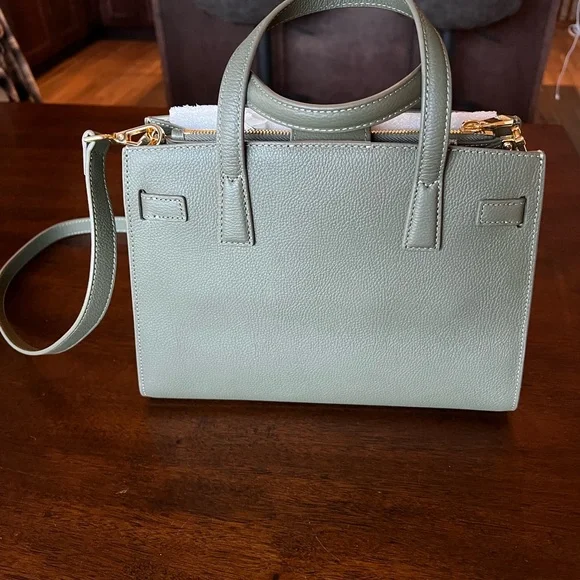 Quince Triple Compartment Italian Leather bag - Picture 3 of 12